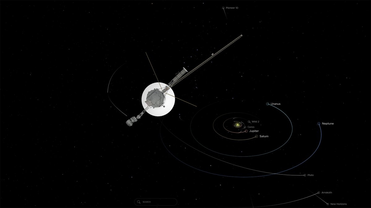 NASAs Voyager 1: 150-mal so weit von der Sonne entfernt wie die Erde