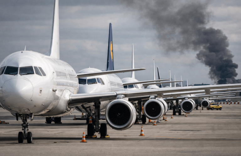 Crisi del carburante aereo in Europa: voli a rischio e centinaia di aerei a terra