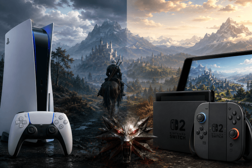 The Witcher 3 Remaster: PS5 Pro erreicht bis zu 90 FPS, neue Details zur Switch 2